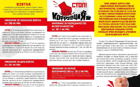 Противодействие коррупции